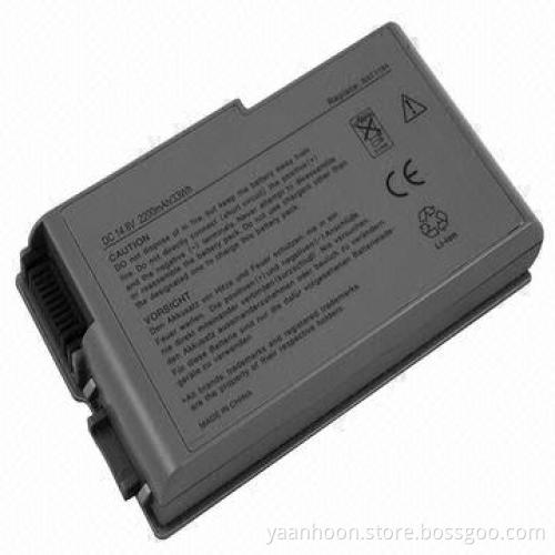 Replacement Battery for Dell Latitude D600, with 4 Cells